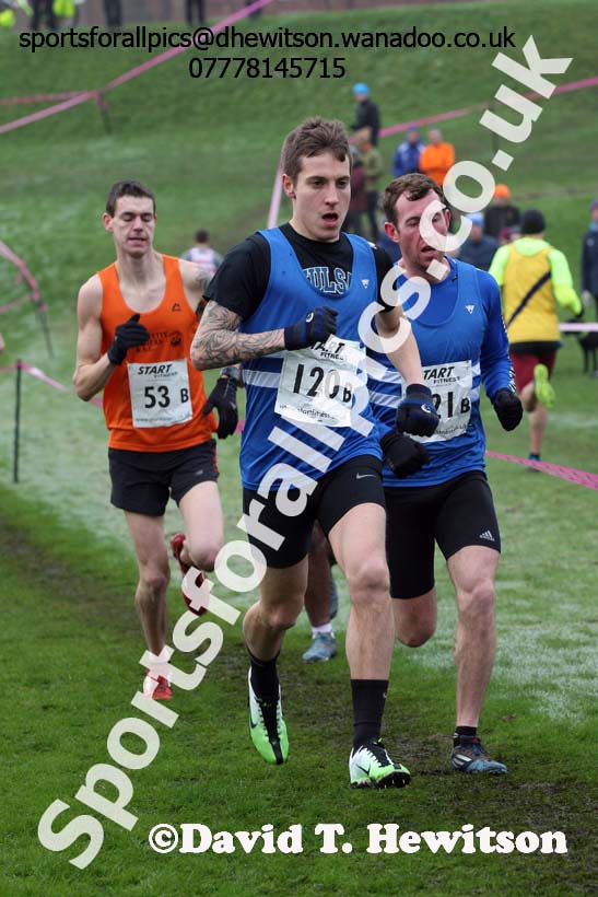 Senior men, Durham Cathedral Cross Country Relays. Photo: David T. Hewitson/Sports for All Pics